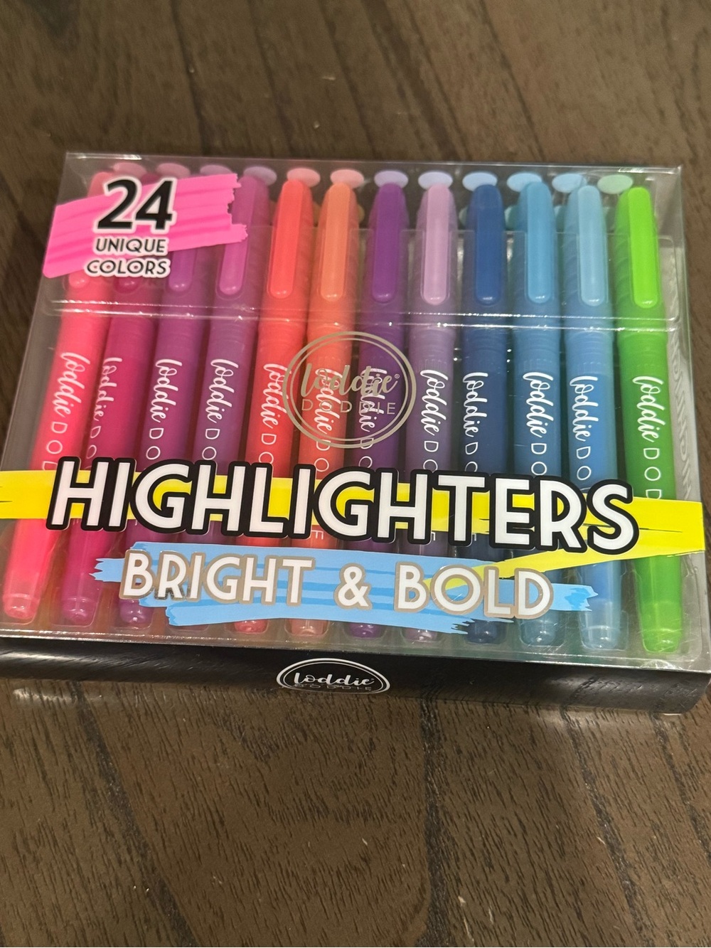 Bright & Bold Highlighters - 24 Colors